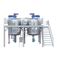 Sinaekato vacuum homogenizing emulsifying machine mixing tank