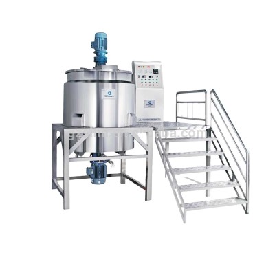 Engineer available to go overseas provide service liquid batch detergent, liquid soap, shampoo making production line