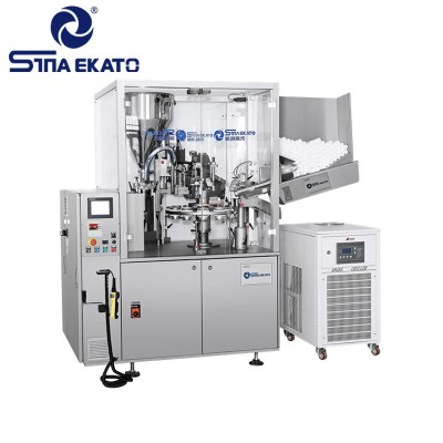 European Standard Automatic Plastic Tube Filling and Sealing Machine Factory Price Cream Liquid Tube Filling Machine