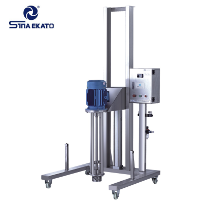 YDL 2.2KW High Shear Pneumatic Homogenizer Mixer Pneumatic Lifting Homogenizer From SINA EKATO