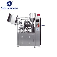 The most popular good quality Sinaekato Tube Shampoo Toothpaste Plastic Filling and Sealing Machine