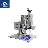 pneumatic capping machine for screw cap pet bottle capping