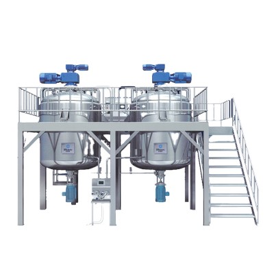 Sina Ekato CE, GMP standard industrial liquid detergent making tank mixer optional types of homogenizer machine