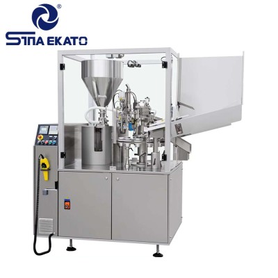 Hot Air Sealing Machine Automatic Plastic Tube Filling and Sealing Machine Laminate Plastic Tube Filling Machine for Cosmetic