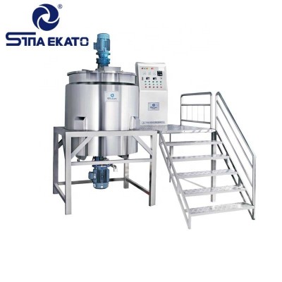 Liquid soap, shampoo, detergent, etc liquid products making washing emulsifying mixer from Sina Ekato with CE, GMP certificates