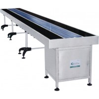 Gravity Roller Conveyor Table With Temporary or Permanent Installation For Food Beverage Medicine Industries Convey